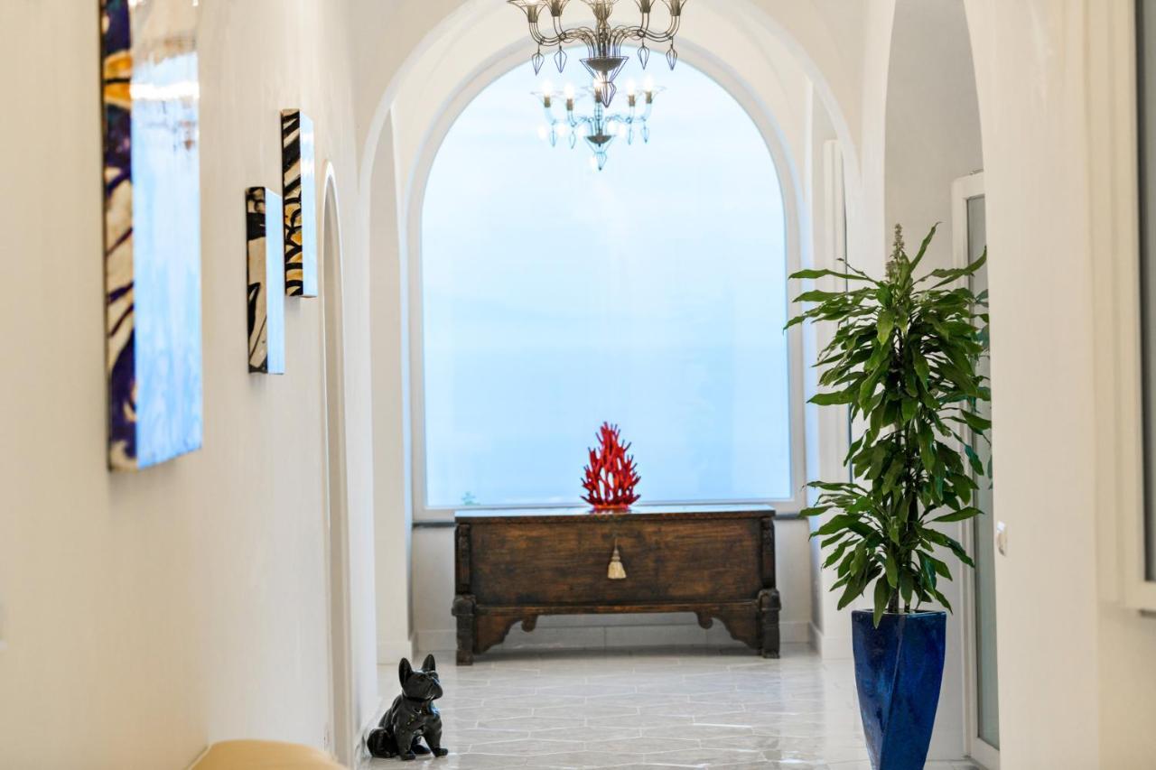 Villa Mimina - Exclusive Villa With Garden, Jacuzzi And Sea View Praiano Exteriér fotografie